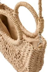 B.Young Vashti Woven Bag in Natural Straw