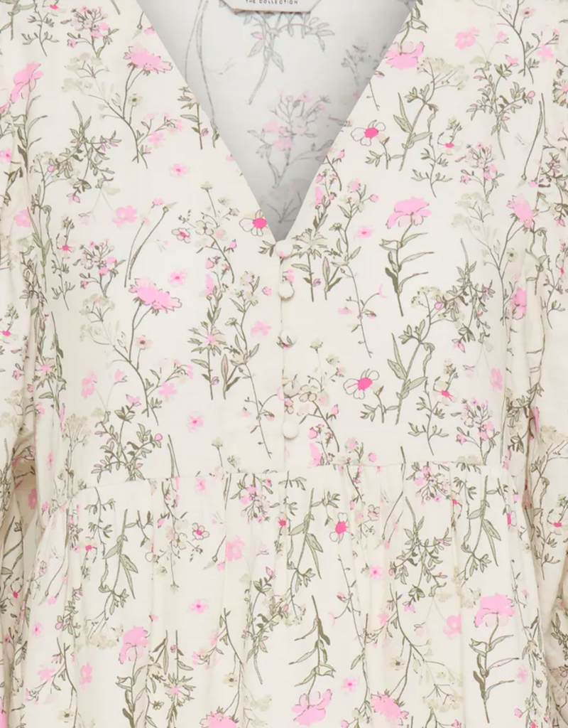 B.Young Issisa Dress in Primrose Pink Floral