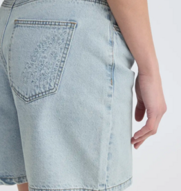 B.Young Kielo Embroidered Denim Shorts *Size 25 & 26 Left*
