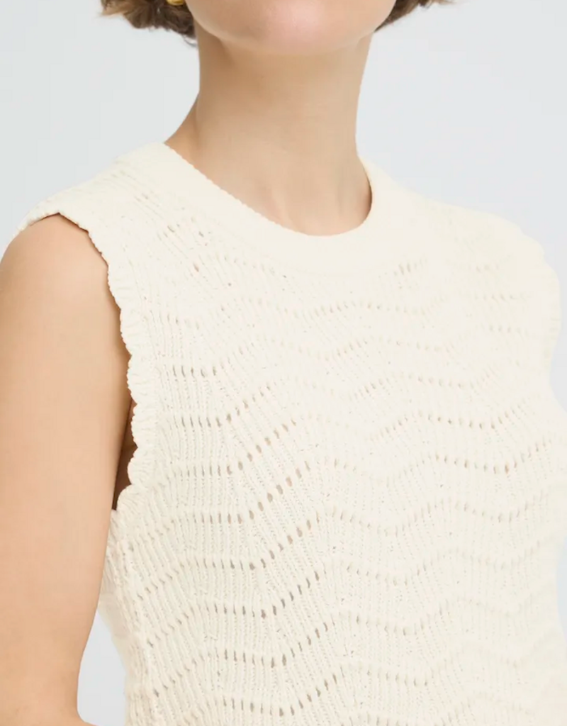 B.Young Nero 100% Cotton Knit Top