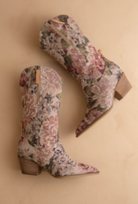 Oasis Society The Brilee Western Boot in Mauve Tapestry