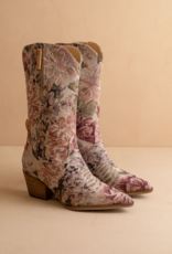 Oasis Society The Brilee Western Boot in Mauve Tapestry
