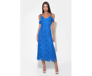 blair lace midi dress POSTER GIRL