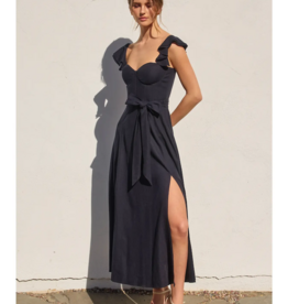 Dress Forum Heaven Sent Bustier Flutter Dress in Navy
