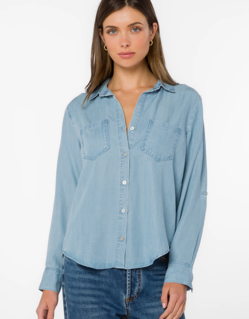 Velvet Heart Sirena Roll Tab Shirt
