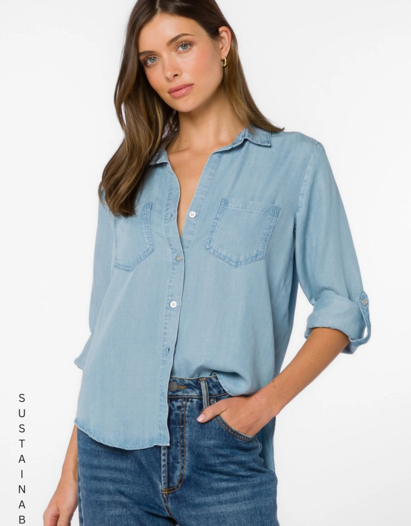 Velvet Heart Sirena Roll Tab Shirt