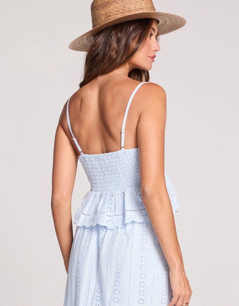 Saltwater Luxe Daweson Tank in Sky Blue