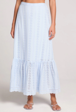 Saltwater Luxe Tatum Maxi Skirt in Sky Blue