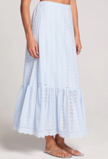 Saltwater Luxe Tatum Maxi Skirt in Sky Blue