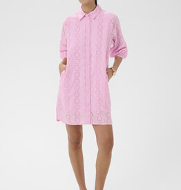 Kaffe Dona Shirt Dress with Eyelet Detail