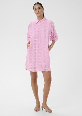 Kaffe Dona Shirt Dress with Eyelet Detail
