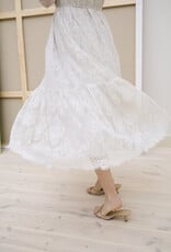 Kaffe Amelie Lace Dress in Moonbeam