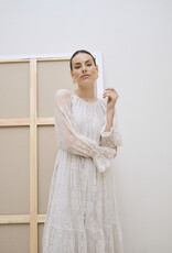Kaffe Amelie Lace Dress in Moonbeam