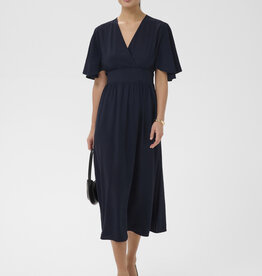 Kaffe Sirena Long Surplice Dress