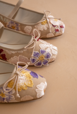 Oasis Society The London Ballet Pointe Flats in Floral