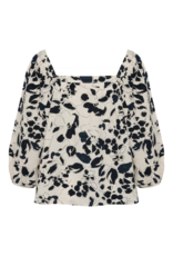 Part Two Alexina Blouse in After Midnight Floral