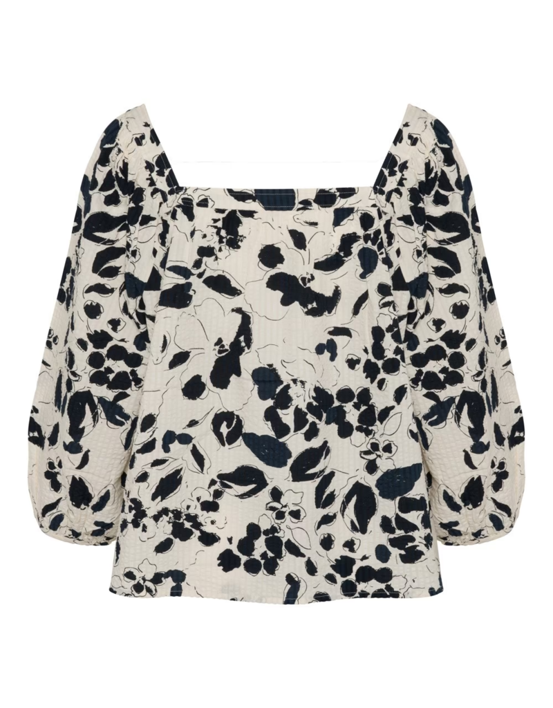 Part Two Alexina Blouse in After Midnight Floral