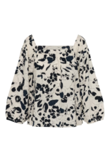 Part Two Alexina Blouse in After Midnight Floral