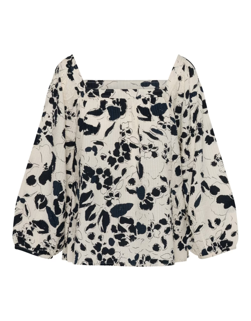 Part Two Alexina Blouse in After Midnight Floral