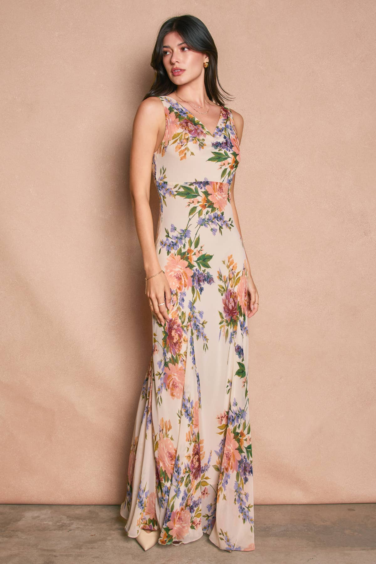 hot pink silk maxi dress Blushing Beauty Horsebit Accent Maxi Dress Hot Pink