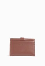 Nat And Nin Aude Leather Cardholder Wallet in Rosewood