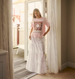 Kaffe Valerie Cotton Tiered Skirt