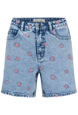 Kaffe Babena Embroidered Denim Shorts