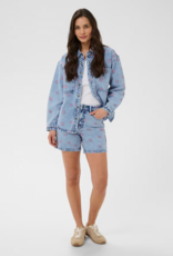 Kaffe Babena Embroidered Denim Shorts