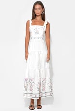Adelyn Rae Olivia Midi Dress in White