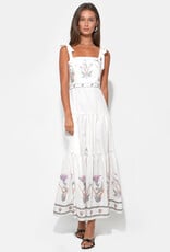Adelyn Rae Olivia Midi Dress in White