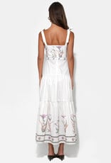 Adelyn Rae Olivia Midi Dress in White