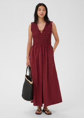 Part Two Borgnette Cotton Dress