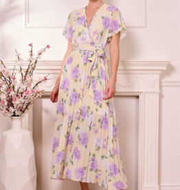 Angel Eye Beirut Floral Pleated Dress *Only Small, Medium Left*