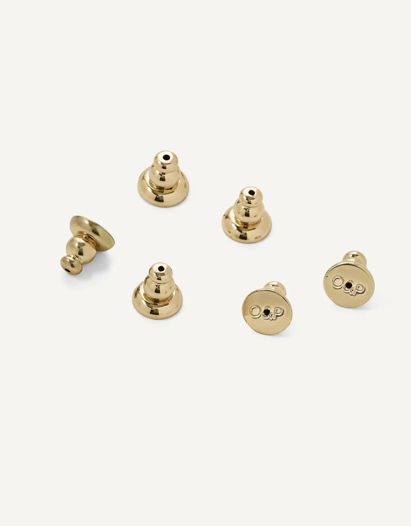 Olive & Piper Earring Backing Pairs - Gold