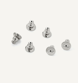 Olive & Piper Earring Backing Pairs - Silver