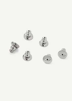 Olive & Piper Earring Backing Pairs - Silver