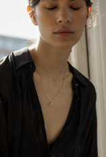 Lisbeth Florence 14K Gold Filled Puffed Heart Necklace