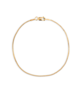 Lisbeth Byrdie 14K Gold Filled Chain Bracelet - 7"