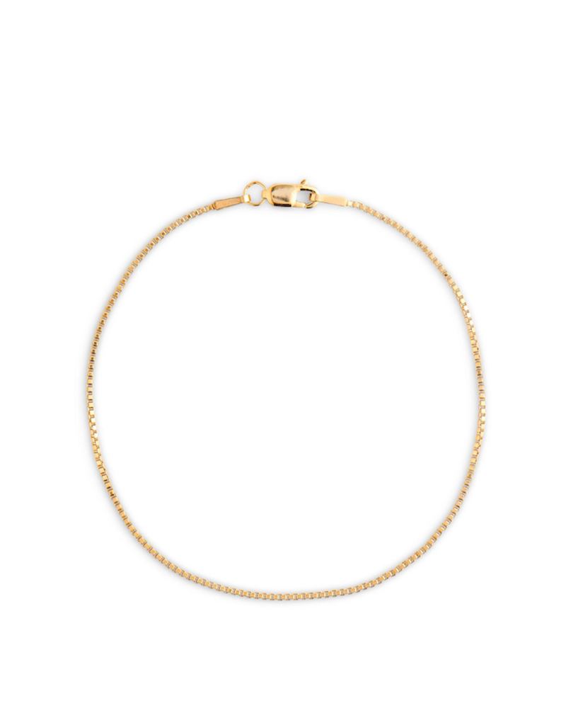 Lisbeth Byrdie 14K Gold Filled Chain Bracelet - 7"