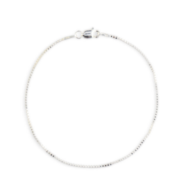 Lisbeth Byrdie Sterling Silver Chain Bracelet - 7"