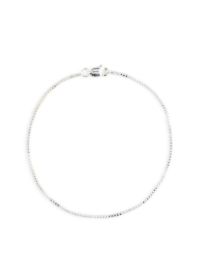 Lisbeth Byrdie Sterling Silver Chain Bracelet - 7"