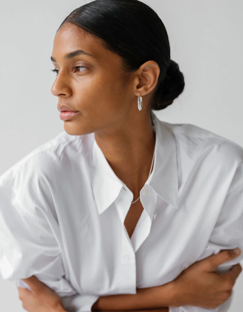 Lisbeth Lauren Sterling Silver Hoops