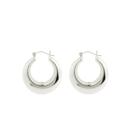 Lisbeth Lauren Sterling Silver Hoops