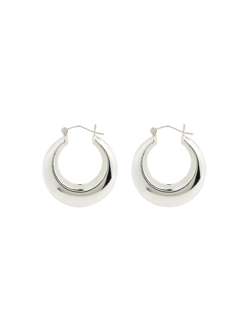 Lisbeth Lauren Sterling Silver Hoops