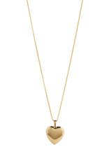 Lisbeth Classic Heart Locket - Gold Filled