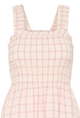 B.Young Genya 100% Cotton Dress in Pink Check