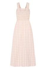 B.Young Genya 100% Cotton Dress in Pink Check