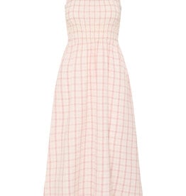 B.Young Genya Cotton Dress in Pink Check