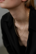 Lisbeth Cara 14k Gold Filled Bar Chain Necklace - 20"