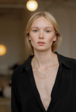 Lisbeth Cara 14k Gold Filled Bar Chain Necklace - 18"